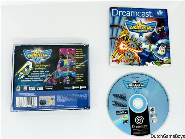 Grote foto sega dreamcast buzz lightyear of star command spelcomputers games overige games