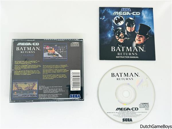 Grote foto sega mega cd batman returns spelcomputers games overige merken