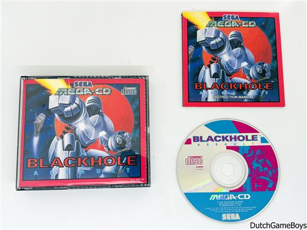Grote foto sega mega cd blackhole assualt spelcomputers games overige merken