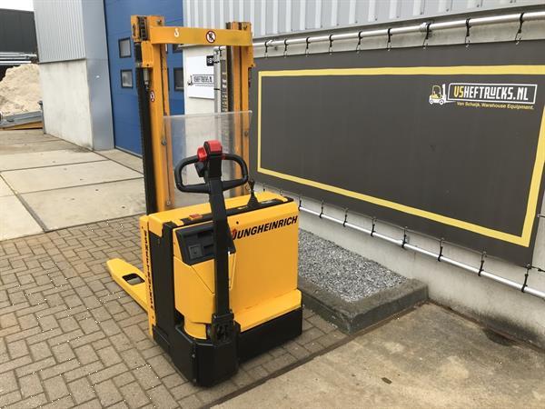 Grote foto vs 21598 elektrische stapelaar jungheinrich 2900mm 1250kg doe het zelf en verbouw hefwerktuigen