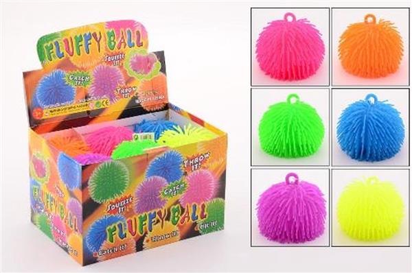 Grote foto funtoy fluffy bal 14cm kinderen en baby overige