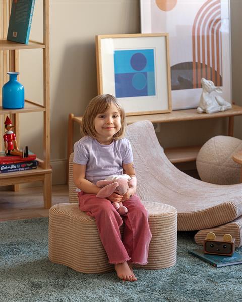 Grote foto pouffe cloud biscuit biscuit kinderen en baby complete kinderkamers