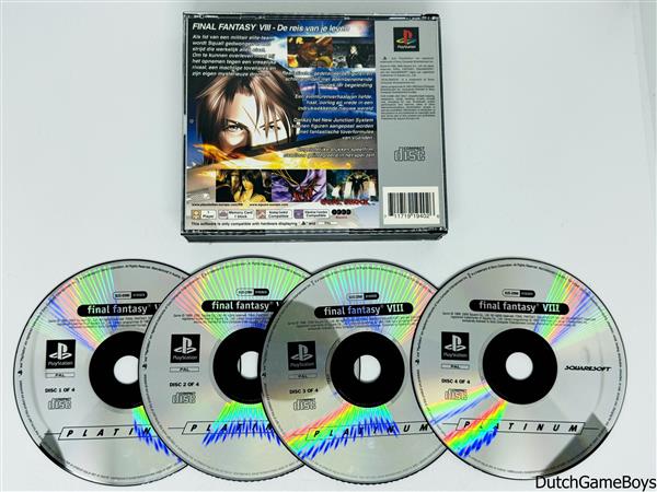 Grote foto playstation 1 ps1 final fantasy viii platinum spelcomputers games overige playstation games