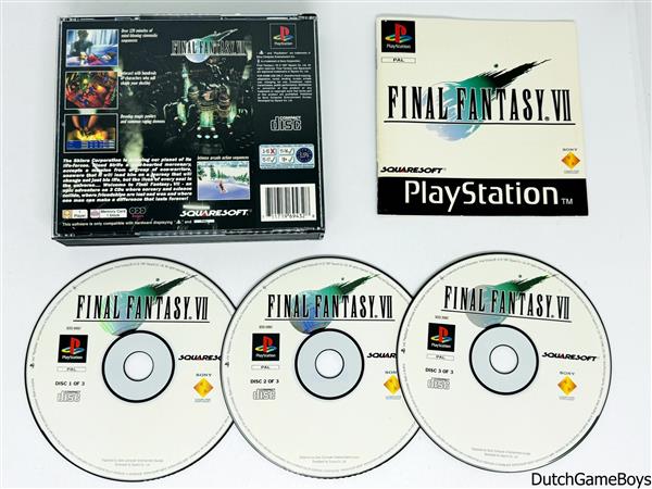 Grote foto playstation 1 ps1 final fantasy vii spelcomputers games overige playstation games
