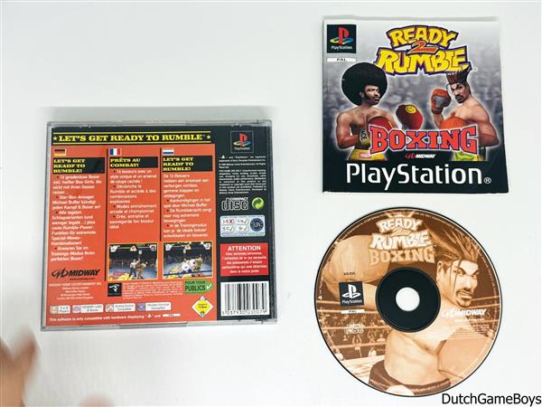 Grote foto playstation 1 ps1 ready 2 rumble boxing spelcomputers games overige playstation games