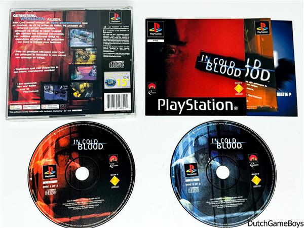 Grote foto playstation 1 ps1 in cold blood spelcomputers games overige playstation games
