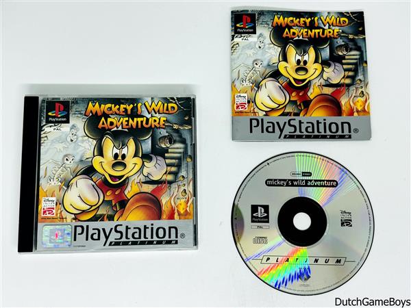 Grote foto playstation 1 ps1 mickey wild adventure platinum spelcomputers games overige playstation games