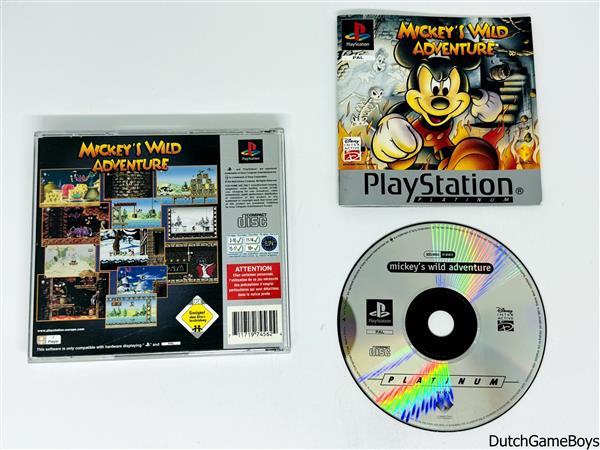 Grote foto playstation 1 ps1 mickey wild adventure platinum spelcomputers games overige playstation games