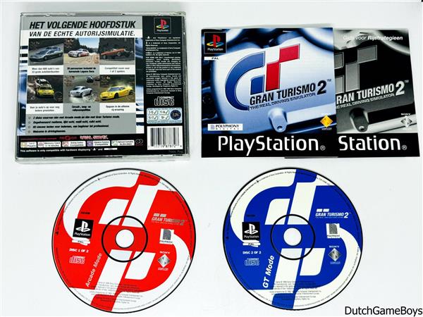Grote foto playstation 1 ps1 gran turismo 2 spelcomputers games overige playstation games