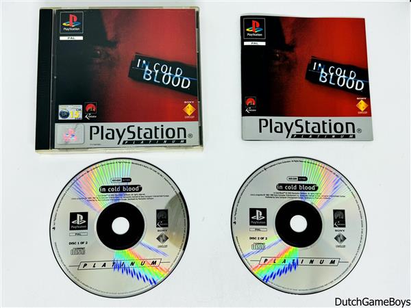 Grote foto playstation 1 ps1 in cold blood platinum spelcomputers games overige playstation games