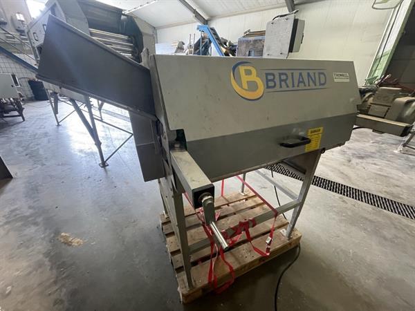 Grote foto briand borstelmachine voor knolselderij agrarisch tuinbouw