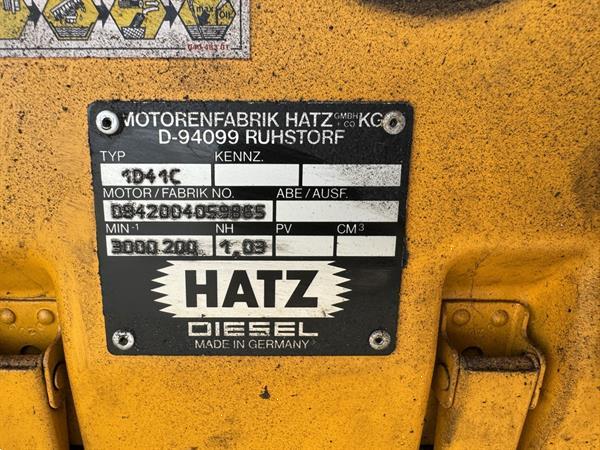 Grote foto hatz 1041c agrarisch tractor onderdelen