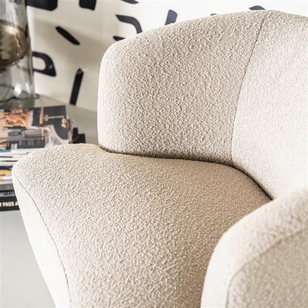 Grote foto fauteuil charlotte beige huis en inrichting stoelen