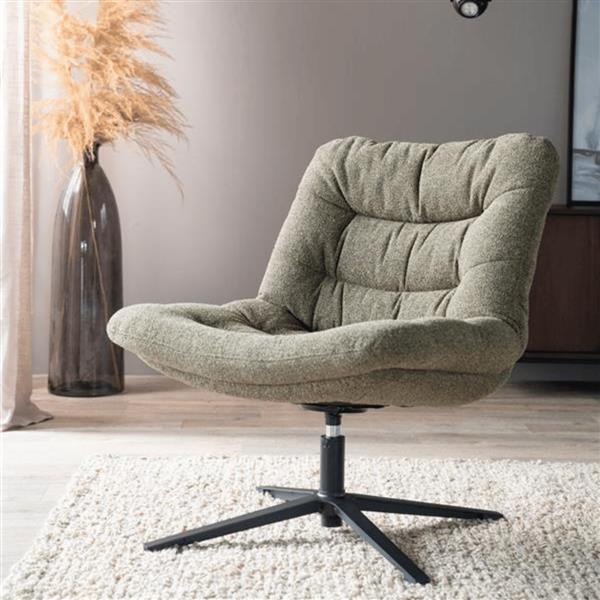 Grote foto fauteuil danica groen huis en inrichting stoelen