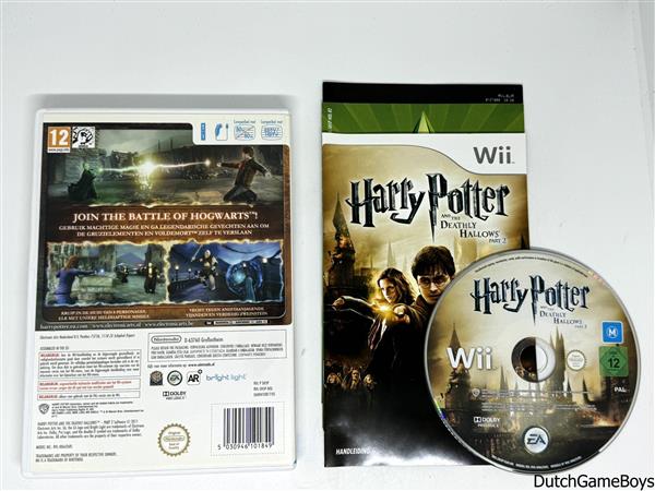 Grote foto nintendo wii harry potter and the deathly hallows part 2 hol spelcomputers games wii