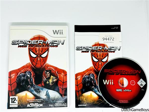 Grote foto nintendo wii spider man web of shadows hol spelcomputers games wii