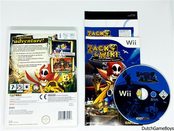 Grote foto nintendo wii zack wiki quest for barbaros treasure ukv 1 spelcomputers games wii