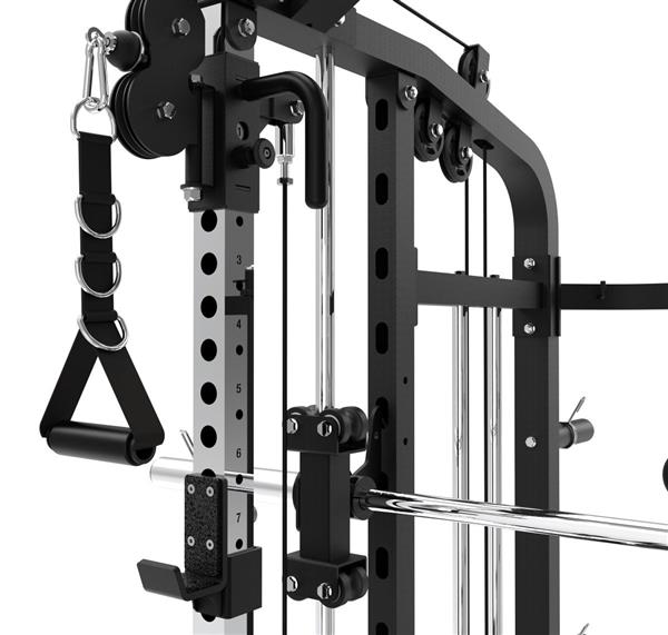 Grote foto toorx professional 3 in 1 smith machine rack asx 4000 full option sport en fitness fitness