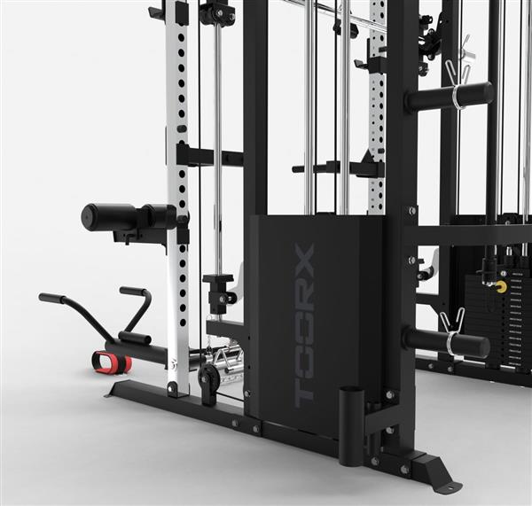 Grote foto toorx professional 3 in 1 smith machine rack asx 4000 full option sport en fitness fitness