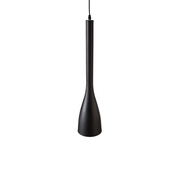 Grote foto moderne zwarte kegel hanglamp valott pullo huis en inrichting overige