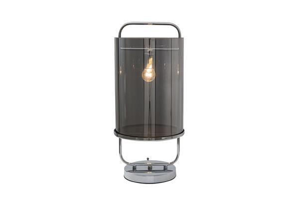Grote foto tafellamp design chrome rond ijzer scaldare leni huis en inrichting overige