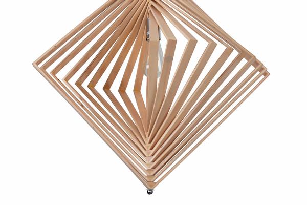 Grote foto hanglamp hout houtkleur 62 cm madera palmera huis en inrichting overige