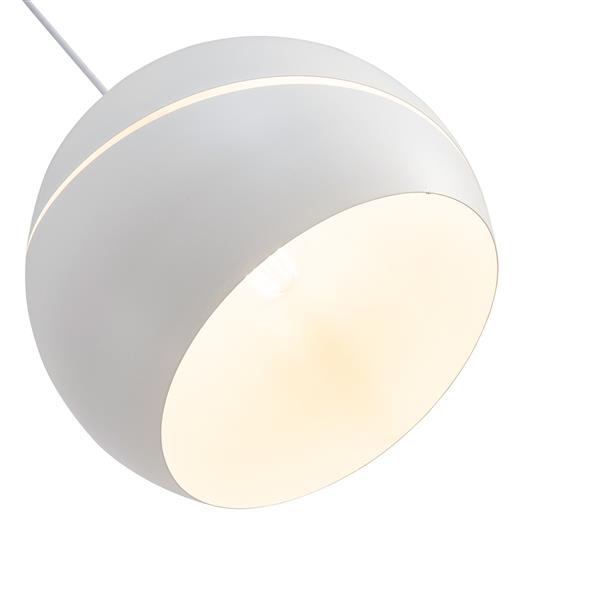 Grote foto hanglamp modern wit rond 30 cm scaldare ariano huis en inrichting overige