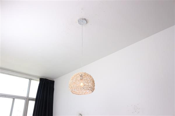 Grote foto hanglamp hout rond houtkleur 35 cm madera carpe huis en inrichting overige