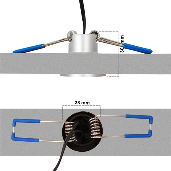 Grote foto led verlichting overkapping set 10 huis en inrichting overige