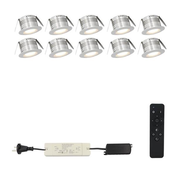 Grote foto led verlichting overkapping carpus set 10 huis en inrichting overige