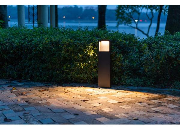 Grote foto design staande buitenlamp zwart 60 cm ip65 incl. led garleds beleno tuin en terras verlichting