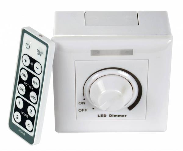 Grote foto led dimmer 200 watt incl. afstandsbediening crius huis en inrichting overige