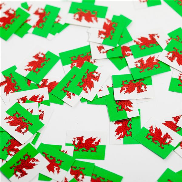 Grote foto wales tafelconfetti papier 150st verzamelen overige verzamelingen