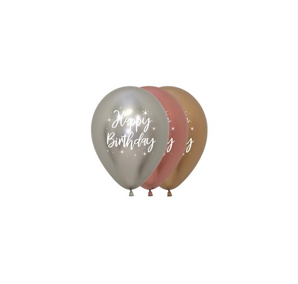 Grote foto ballonnen happy birthday radiant reflex mix 25st verzamelen overige verzamelingen