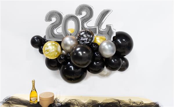 Grote foto ballonnen diy balloon kit organic silver new year verzamelen overige verzamelingen