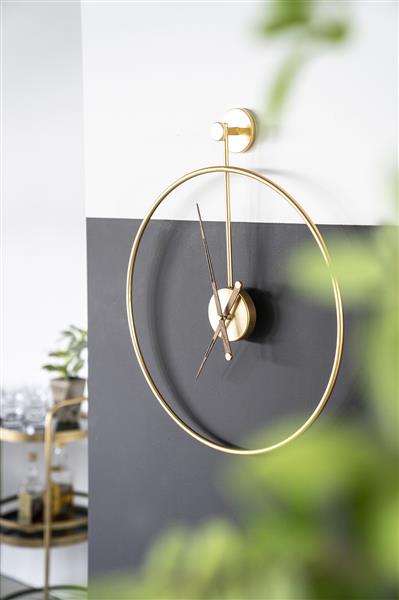 Grote foto klok sundial small 50 gold huis en inrichting woningdecoratie