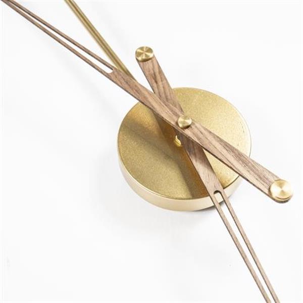 Grote foto klok sundial small 50 gold huis en inrichting woningdecoratie