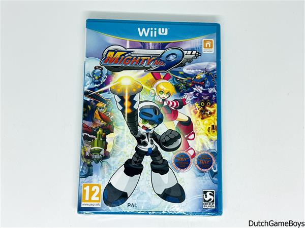 Grote foto nintendo wii u mighty no. 9 fah new sealed spelcomputers games overige games