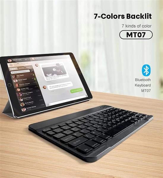 Grote foto elementkey v01 aluminium bluetooth 3.0 toetsenbord led verlichting rgb keyboard voor tv tab computers en software overige computers en software