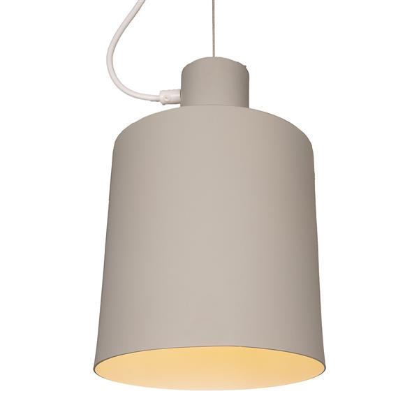 Grote foto hanglamp modern grijs rond wit metaal scaldare sacile huis en inrichting overige