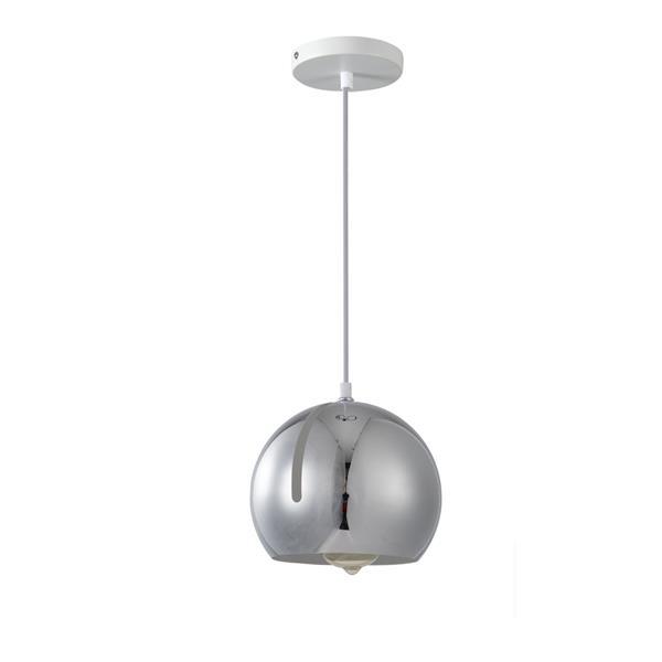 Grote foto hanglamp modern chrome rond metaal scaldare balbano huis en inrichting overige