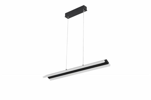 Grote foto dimbare led hanglamp zwart 70 cm incl. afstandsbediening saniled tukor huis en inrichting overige