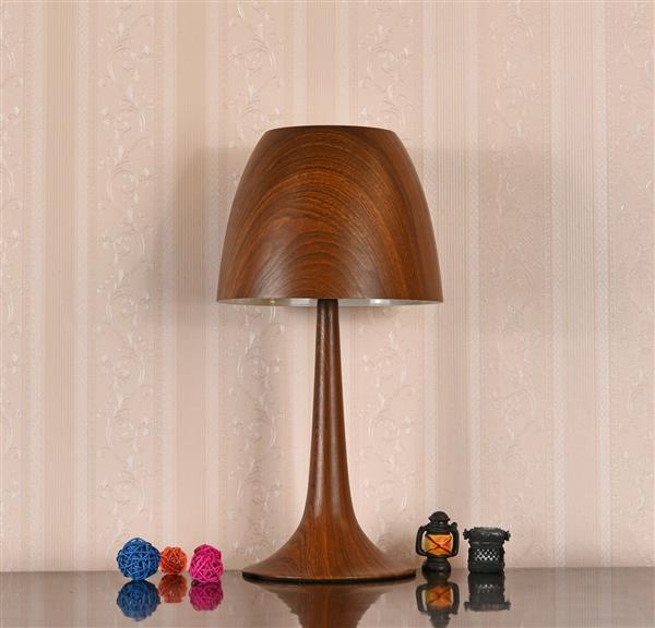 Grote foto tafellamp modern bruin 42 cm valott artisokka huis en inrichting overige