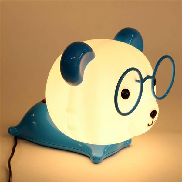 Grote foto tafellamp panda blauw funnylights magby huis en inrichting overige