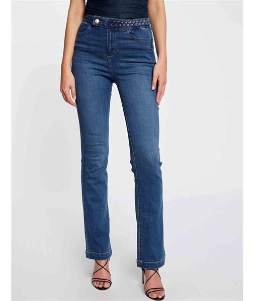 Grote foto jeans 222 pkely stone blue kleding dames overige kledingstukken