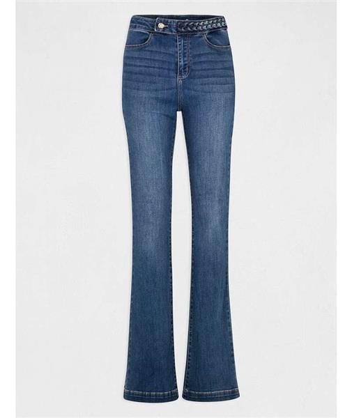Grote foto jeans 222 pkely stone blue kleding dames overige kledingstukken
