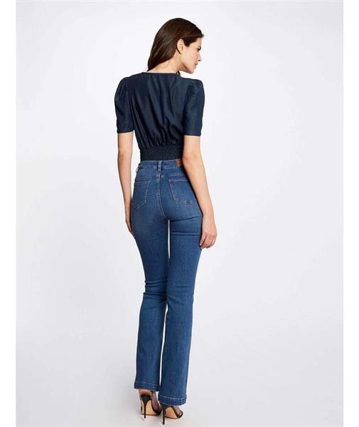 Grote foto jeans 222 pkely stone blue kleding dames overige kledingstukken