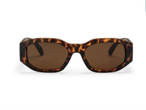 Grote foto zonnebril brooklyn turtle brown kleding dames sieraden