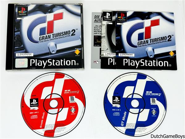 Grote foto playstation 1 ps1 gran turismo 2 spelcomputers games overige playstation games