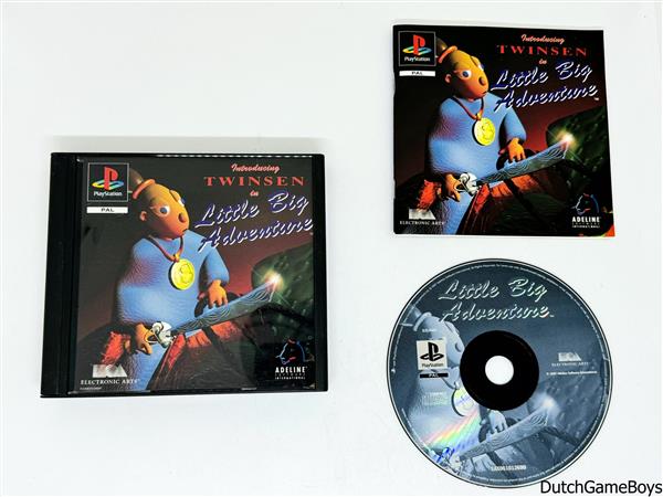 Grote foto playstation 1 ps1 little big adventures spelcomputers games overige playstation games